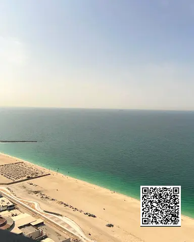 Spacious 2BHK Sea View Apartment for Yearly Rent in Corniche Tower