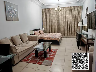 Elegant Fully Furnished Studio | Monthly Rental | Ajman One Tower