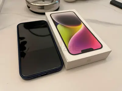 Iphone 14+ PLUS TDRA UAE VERSION water packed never opened, repaired or part changed. All original