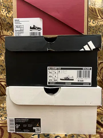 500 for all 3  (Adidas,Nike,vans)—all 3 perfectly brand new and 100% original (confirm yourself)