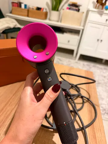 Dyson Supersonic Hair Dryer - Pink/Gray, Good Condition