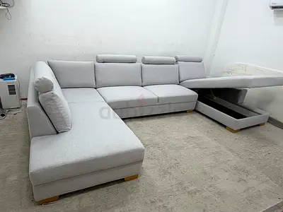 Selling Ikea sorvallen Ushape sofa with storage