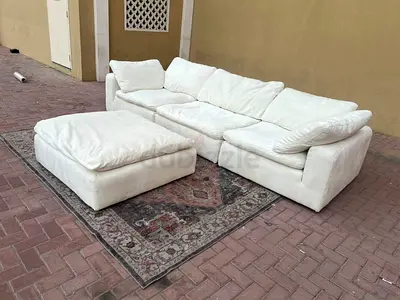 4 Piece Modular marina home sofa With ottoman