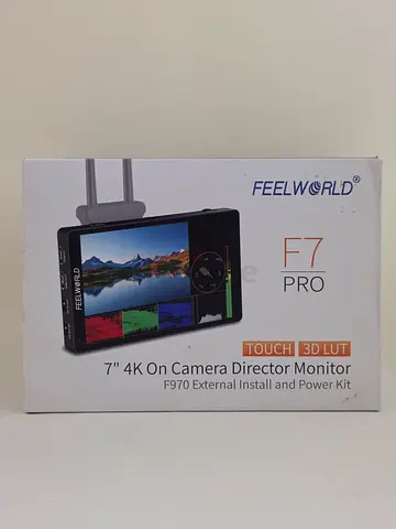 FeelWorld F7 Pro 7-inch 4K HDMI On-Camera Field Monitor - Good Condition