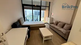 Pool View Studio | Furnished | Balcony | Prime Location I Middle floor