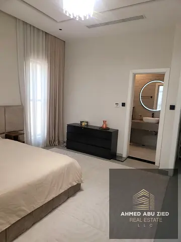 Annual Rent: AED 114,993. Payment terms can be discussed upon inquiry. A spacious villa for annual rent in Al Yasmeen, Ajman, offering a comfortabl