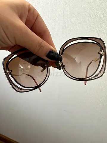 Brown oversized women's sunglasses - gently used only for 3-4 times