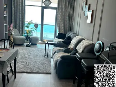 Spacious 1 Bedroom Furnished Apartment | Full Sea View | Monthly Rent | Prime Corniche Location