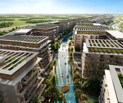 شقة بغرفة نوم واحدة | كابري 2 A | نمط حياة مارينا وبحيرة | تصميمات داخلية مفروشة