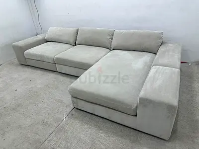 Perfect condition eichholtz brand lshape comfortable sofa