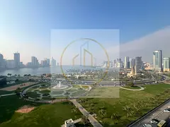 Three Bedroom Apartment in Al Majaz 2 with Sea View Two Balconies Maid Room Large Distributor Built 