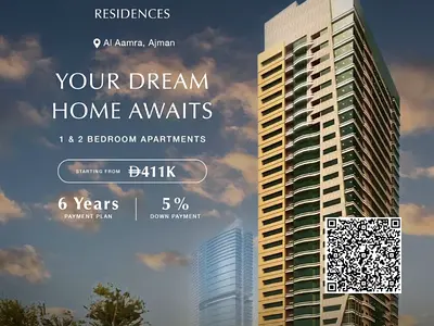 Own a 1BR for Just AED 44,273 Down Payment