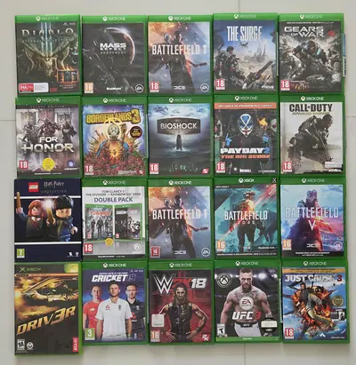Xbox One, series games — Battlefield, Gears, Diablo, Bioshock, more