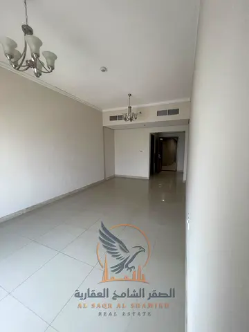 For annual rent in Al Nuaimiya 1 Ajman 3 bedrooms living room maid's room laundry room balcony with open view and built-in wardrobes