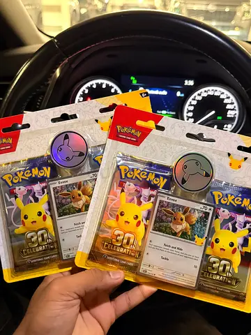 Pokemon 30th Anniversary 2 Pack Blister (2pcs)