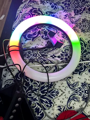 RGB LED Ring Light (USB powered) - Working condition