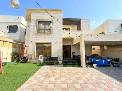 Fully Furnished Luxury Villa for Sale in Al Muwaihat 1, Ajman | 5 Master Bedrooms | 5,000 sq ft Lan
