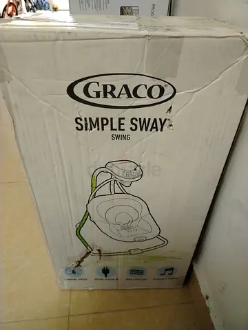 Graco Simple Sway Baby Swing - Used, in Box