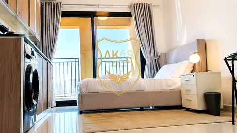 *Yearly Only 30K TO 32K | Furnished Studio 06 Payment | Near Gold Souq Metro | Front of Bus Stop | Best for Single & Couple*