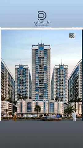Own your apartment with a charming sea view in Creek Tower Ajman | Housing luxury and investment op