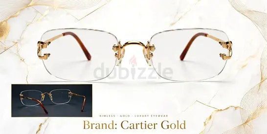 CARTIER EYEGLASSES - GOLD 18K