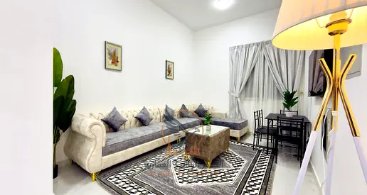 Furnished 1-Bedroom Apartment for Monthly Rent in Al Nuaimiya, Ajman | Bills & Internet Included