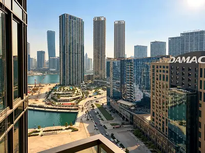 Rare Corner 1BR in The Edge | High Floor | 180° Open Views