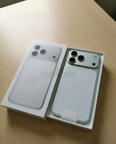 Iphone 17 pro max silver color 256GB