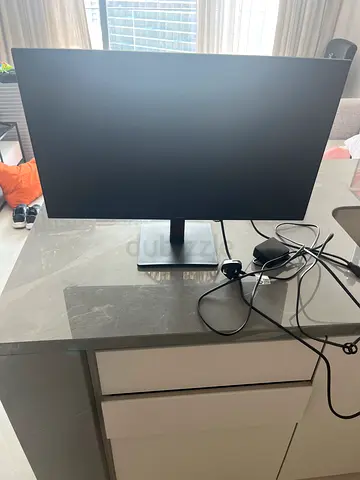 27-inch LED Computer Monitor - Good Condition, Includes Stand and Cables