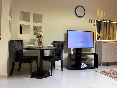 استوديو مفروش | داماك غالية | شرفة | إطلالة على المجتمع
