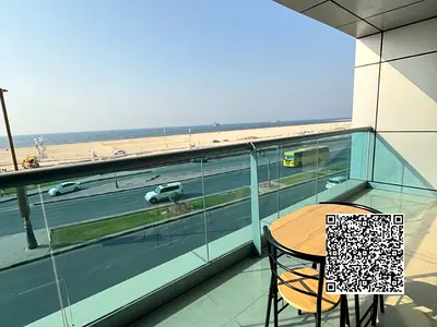 1BHK Fully Furnished Apartment for Monthly Rent Sea View Corniche Residence Tower