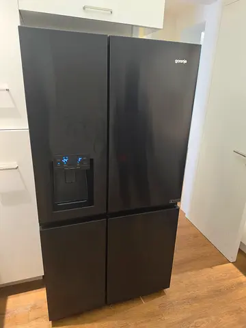 Gorenje Side-by-Side Refrigerator Inverter With Water Dispenser & Ice Maker