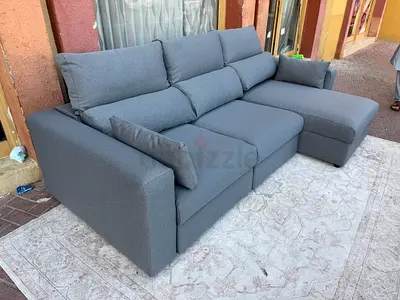 Ikea eskilstuna L shape sofa bed with storage space