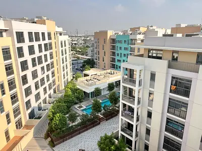Luxury fully furnish inside gated community uptown Al zahia for studio apartment available