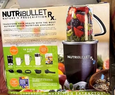 NutriBullet Rx 10-piece Nutrition Extractor - Boxed