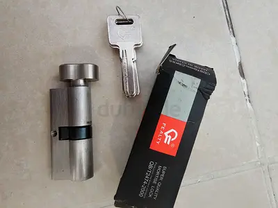 New super quality Door Lock with Key - Stainless Finish