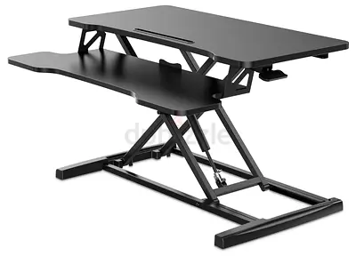 FITUEYES Computer Table Height Adjustable Stand Up Desk Ergonomic Home Office