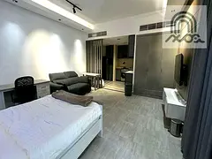 An opportunity to own a fully furnished studio—equipped with a smart home system—at an attractiv