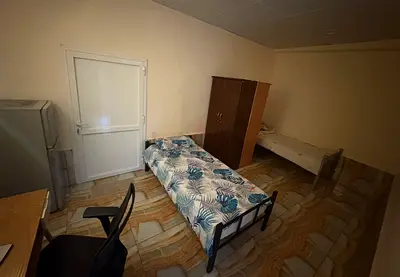 One Iron Single Bed with Mattress