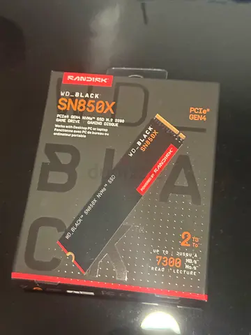 WD Black SN850X 2TB NVMe M.2 SSD - NEW