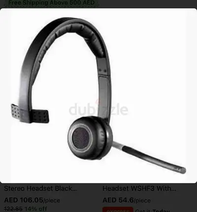 Logitech H820e Dect Wireless Headset Mono