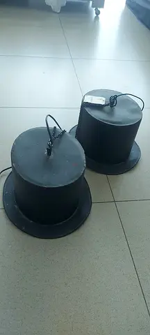 Hat ceiling lamp. 2 peices
