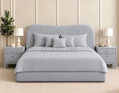 Premium Quality Luxury velours Queen Bed Available