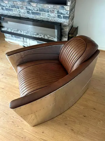 Genuine Leather Aviator 2X Chairs Timothy Oulton