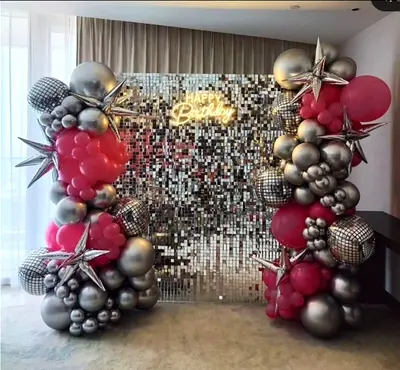 Balloons decorations services Available