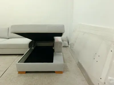 Perfect condition ikea sorvallen storage Ushape sofa