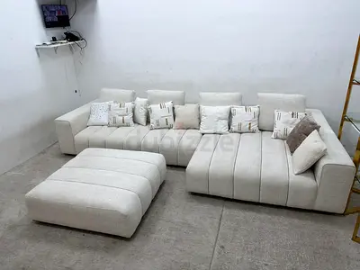 Selling high quality sofa with footstool