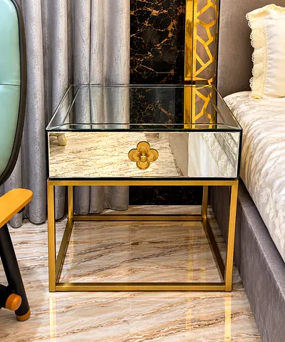 Luxury Bed Side Table Left | Dubai Marina