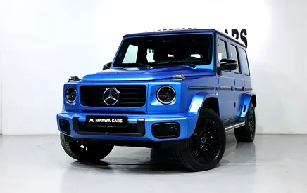 Mercedes-Benz G-Class G 580 2025 GCC Specs-Under warranty & service-Pristine condition