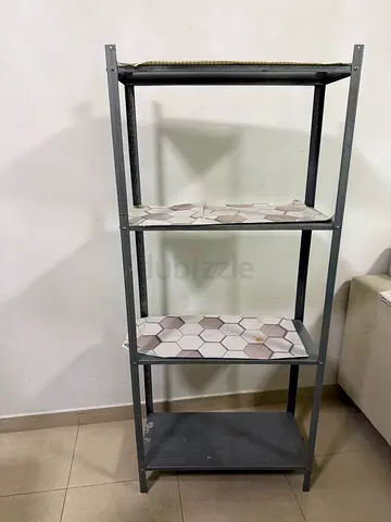 Metal 3-Tier Storage Shelf / Shoe Rack - Used